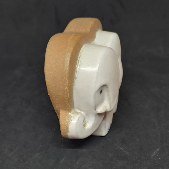 Lisa Larson Noahs Ark Gustavberg Elephant Couple Vtg Sweden - Picture 4 of 11